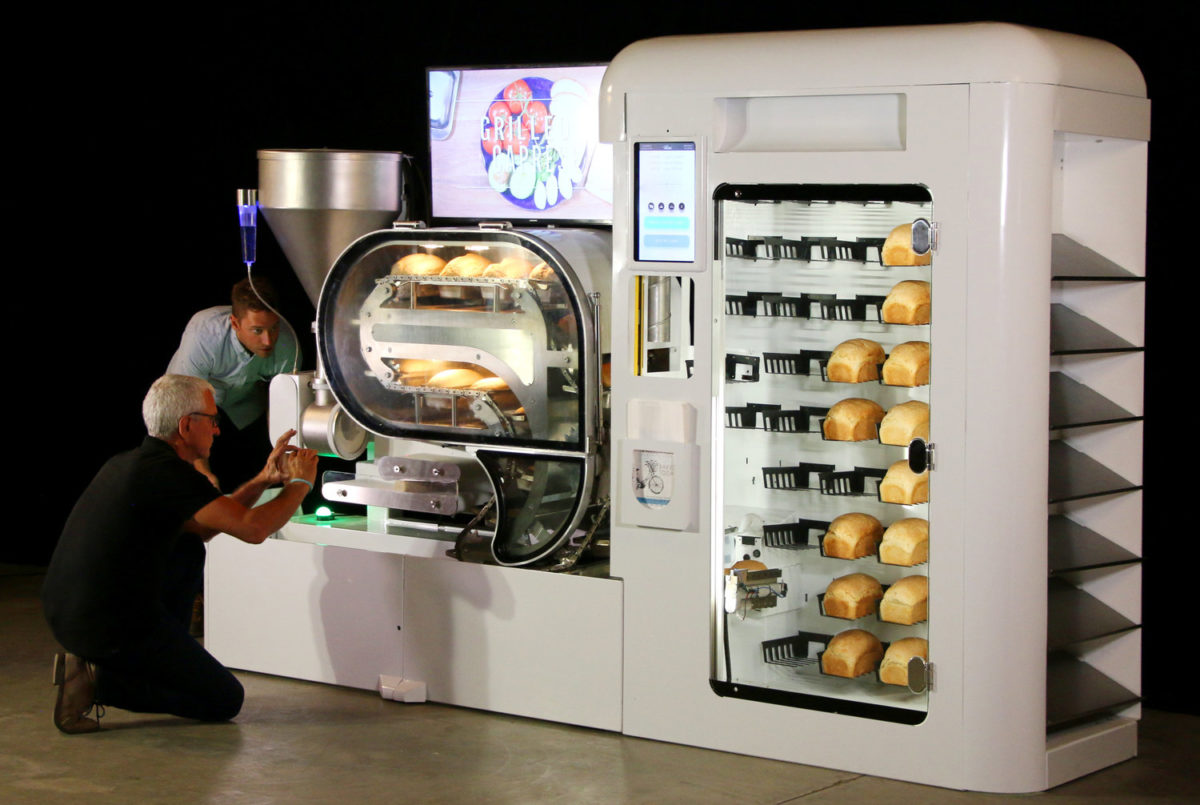 Brödroboten BreadBot bakar tio limpor i timmen