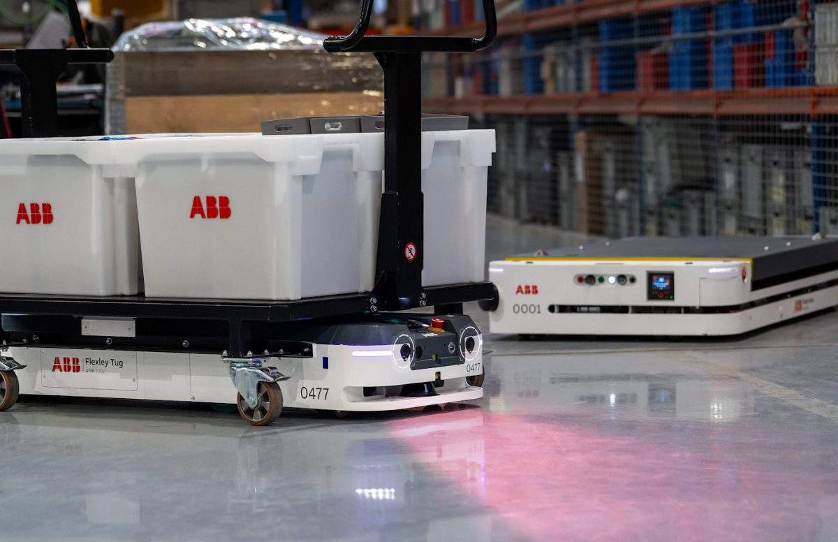 ABB förvärvar AMR-startupen Sevensense Robotics